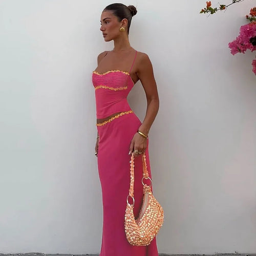 Elegant Sleeveless Sexy Long Maxi