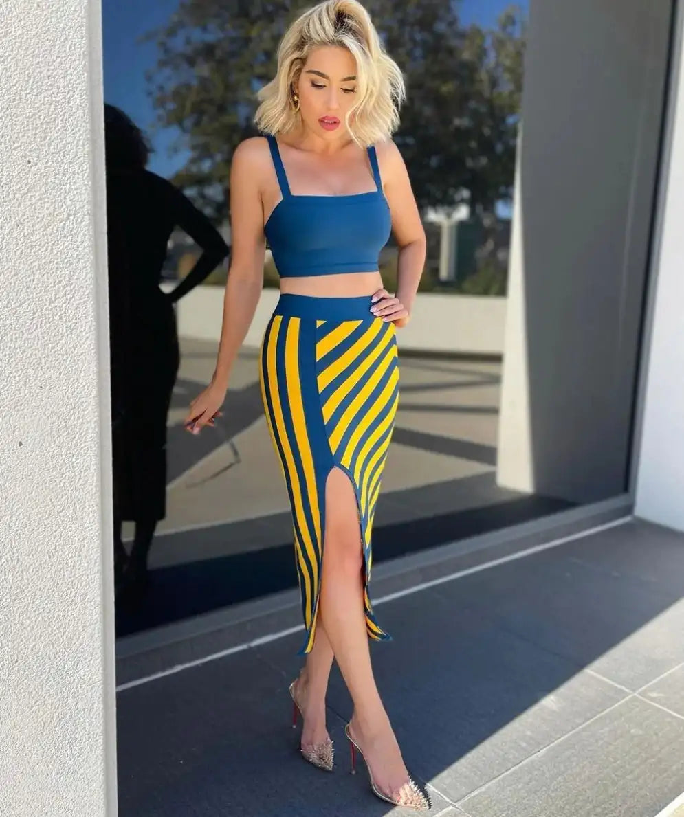 Women's Stretchy Bodycon Midi Dress